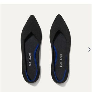 Rothy’s The Point shoes in black size 9.5 (unworn without box)